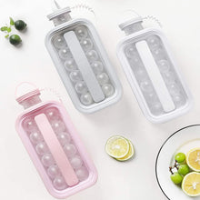 Ice Cube Trays 2 in 1 Portable Ice Ball Maker, 17 Round Ice Cube Mold (1 Pc)