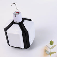 Foldable Camping Light USB Rechargeable LED Lamp with Hanging Hook (1 Pc)