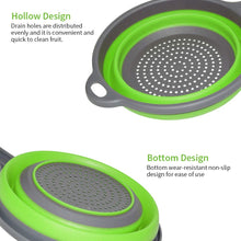 Foldable Silicone Colander for Fruit & Veggies