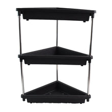 3-Layer Multipurpose Plastic Corner Storage Rack