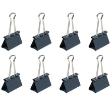 Paper Holding Binder Clips Paper Clips (8 Pcs Set / Mix Color)