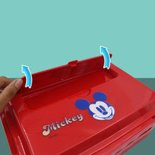 Cartoon Printed 4 Compartment Insulated Lunch Box Stainless Steel |Tiffin Box for Boys, Girls, School & Office Men for Microwave Freezer Safe Adult Children Food Container (1 Pc)