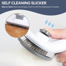 Self-Cleaning Slicker Brush for Dogs & Cats (1 Pc)