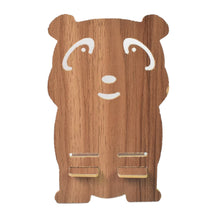 Wooden Cartoon Shape Design Mobile Stand (1 Pc)