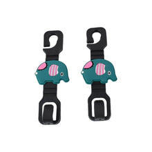 Multi-Purpose Car Seat Headrest Hooks (Mix Design / 2 Pc Set)