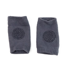 Dark Grey Toddler Wool Knit Leg Warmer (Knee Guard)
