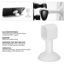 Self-Sucking Silicone Door Stopper (1 Pc / Mix Color)