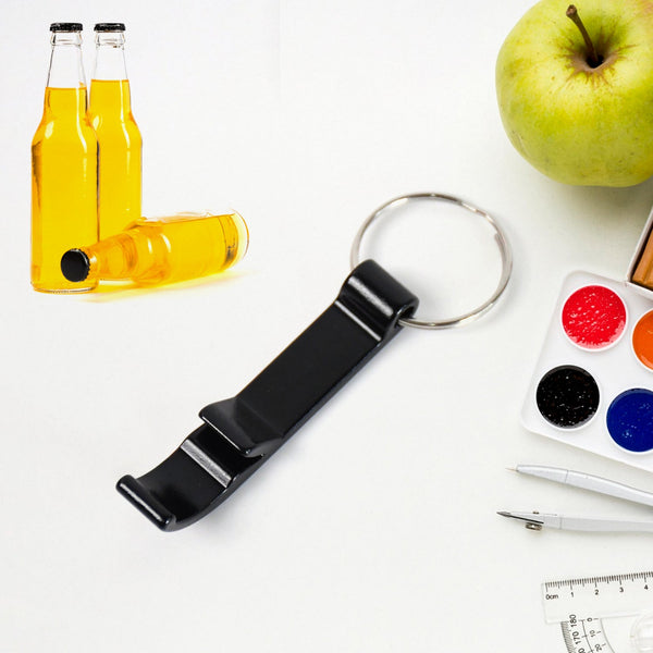 Metal Bottle Opener Keychain (1 Pc)
