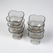 Serving Dessert Bowl Set - 6pcs Ice Cream, Salad, and Fruit Bowls (Brown Box)