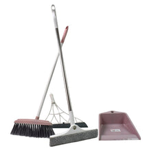 Dustpan, Kitchen Wiper, Window Cleaning Squeegee Tool & Broom Brush, Supdi (4 Pcs Combo)