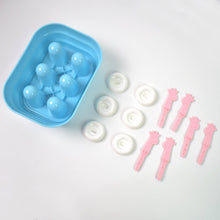 6 Cavity sicle Molds Plastic Giraffe shape Ice Moulds (1 Pc)