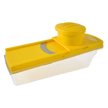 Big Multipurpose Vegetable and Fruit Slicer (Yellow / 1 Pc)