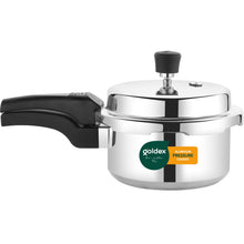 Aluminium Unique Goldex Pressure Cookers With Outer Lid (2 Litres / 5-Year warranty, ISI Number :- 2347, BIS Number :- CM/L -7600164310