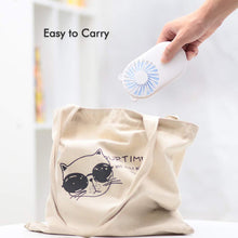 Handheld Mini Fan - USB Personal Fan with Bracket, Pocket-Sized Desktop Fan (Battery Not Included)