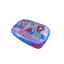 Cartoon Kids Lunch Box - Airtight Food Container with Spoon & Inner Compartment for School