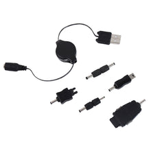 5 in 1 Universal Multi USB Charger Cable Connection kit for a Mobile Phone