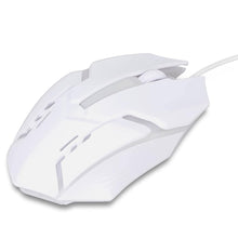 USB Wired Mouse, Gaming Mouse Colorful / Lighting Luminous (1 Pc / Wihte)