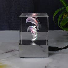 3D Mix Design LED Light, Desk Decor, LED Light Base, USB Charging (1 Pc / Mix Design)
