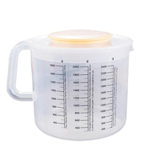 Plastic Baking Measuring Cup 2.5L Measurement with Scale Kitchen Pouring Cup