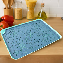 Multi-Purpose Snowflake Design Drain Tray for Kitchen Sink