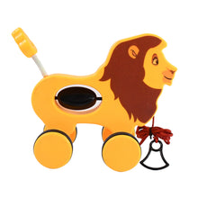 Lion Pull Along Toy, Baby Early Walking Pull Toy (1 Pc)