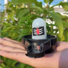 Water Sensor LED Shivling Idol for Pooja & Festivals