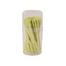 Plastic Fruit Forks Cake Dessert Forks Mini Forks (50 Pcs Set)