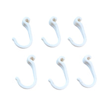 Small Plastic Hooks (6 Pc)