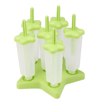 Plastic Ice Cream Molds with Lid (1 Set / 6 Pc)