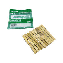 Multipurpose Wooden Heavy Clips – Clothespins, Craft Clips for Arts & Crafts (20 Pieces)