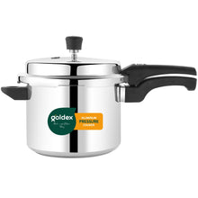 Aluminium Classic Goldex Pressure Cookers With Outer Lid (5 Litres / 5-Year warranty, ISI Number :- 2347, BIS Number :- CM/L -7600164310