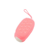 Super Soft Silicone Bath Brush – Double-Sided Body Scrubber for Deep Cleansing & Exfoliation (1 Pc)