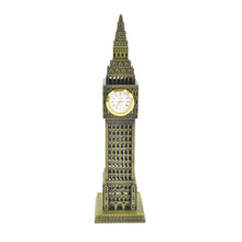 Big Ben London Clock Tower Miniature Metal Statue - Elegant Home Decor and Perfect Gifting Option
