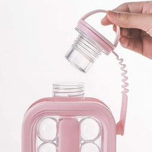 Ice Cube Trays 2 in 1 Portable Ice Ball Maker, 17 Round Ice Cube Mold (1 Pc)