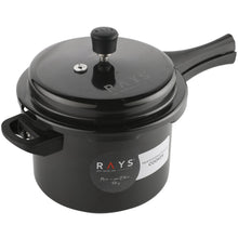Aluminium Rays Black Beauty Pressure Cookers With Outer (5.5 Litres / 1-Year warranty, ISI Number :- 2347, BIS Number :- CM/L -7600164310