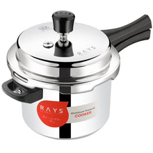 Aluminium Rays Aura Pressure Cookers With Outer Lid (5.5 Litres / 5-Year warranty, ISI Number :- 2347, BIS Number :- CM/L -7600164310