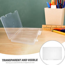 Document Holder File Organizer Box Storage Boxes Lids (1 Pc / 24×17 Cm)