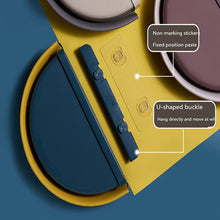 Wall Mounted Hanging Trash Can With Adhesive Hook, Garbage Bin for Kitchen Cabinet Door, Small Collapsible Foldable Waste Bins, Hanging Trash Holder for Bathroom Bedroom Office Car, Portable (1 Pc)