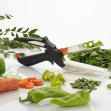 Stainless Steel 4 in 1 Clever Cutter, Black