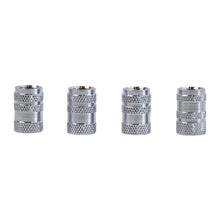 Tire Valve Stem Caps Fit for Genesis Cars. Air Valve Caps Suit for Most Car Truck SUV Wheel Accessories 4pcs Silver.