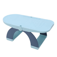 Adjustable Double-Layer Plastic Shoe Organizer Rack