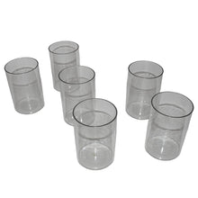 Apex Everyday Plastic Glass Set – 6 Pieces Lightweight & Unbreakable