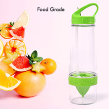 Citrus Zinger Sports Bottle with Juice Maker Infuser