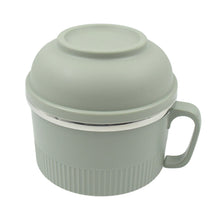 Vacuum Food Flask, Insulation Large Capacity Double Layer Structure Non Slip Labor Saving and Safe Stainless Steel Inner Tank Lunch Box/ Noodle Bowl for Camping Picnic for School Office Outdoor (1 Pc)