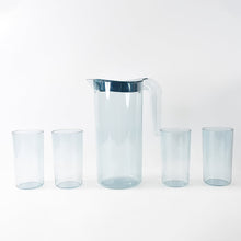 Apex Crystal Premium Jug with Lid & 4 Pcs Glass (1500 ML / 300 ML Approx / 5 Pcs Set)