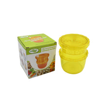 2-in-1 Manual Citrus Juicer & Grinder – Portable Ginger, Garlic, Fruit & Vegetable Squeezer for Healthy Juices & Salads