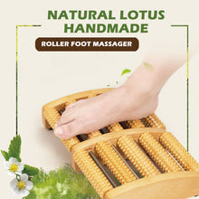 Wooden Foot Massager Roller Reflexology Foot Massager for Increase Blood Circulation and Plantar Fasciitis Relieve Pain