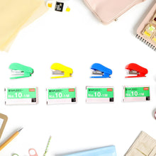 Mini Stapler Set with Staples – Assorted Colors | No.10 Staplers with Pins (20 pcs Set)