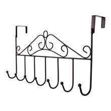 Over The Door Hanger Rack 7 Hooks Decorative Ognazier Hook (1 Pc)
