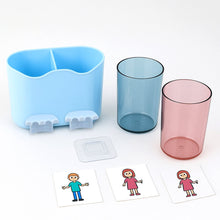 Wall-Mounted Toothbrush Holder